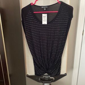 INC.  beaded shirt x-small. New with tags